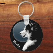 Husky Dog Key Ketten Custom Husky Pup Schlüsselanh Schlüsselanhänger (Vorderseite)