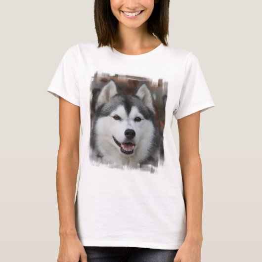 Husky Dog Long Sleeve Shirt (Vorderseite)