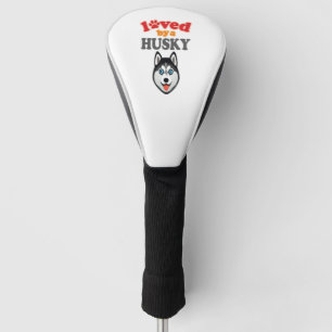 Husky Dog Lover Golf Headcover