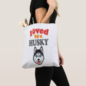Husky Dog Lover Tasche (Von Nahem)