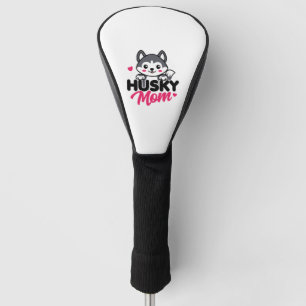 Husky Dog Mama Niedlich Kawaii Design Golf Headcover