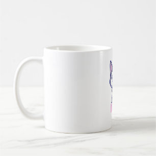Husky Dog Mama Niedlich Kawaii Welppy Kaffeetasse
