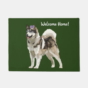 Husky Dog Mat Fußmatte