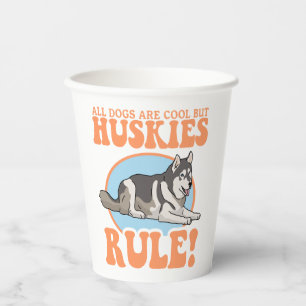 Husky Dog Owner Huskieses Pappbecher
