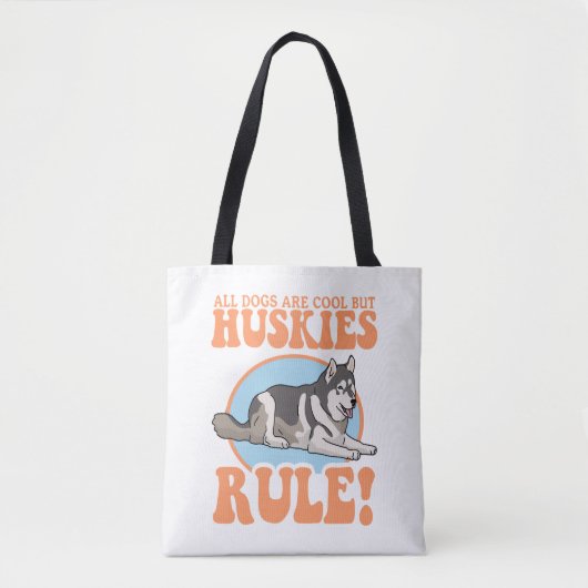 Husky Dog Owner Huskieses Tasche (Vorderseite)