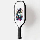 Husky Dog Pirate Pickleball Schläger (Links)