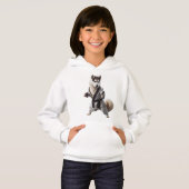 Husky Dog Play Karate, Karate Champion Husky Dog Hoodie (Vorne ganz)