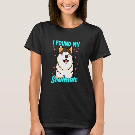Husky Dog Siberian Husky Eigentümer T-Shirt (Vorderseite)
