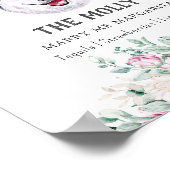 Husky Dog Signature Drink Sign Poster (Ecke)