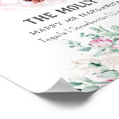 Husky Dog Signature Drink Sign Poster (Ecke)