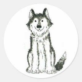 Husky Dog Stickers