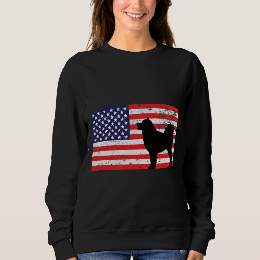 Husky Dog Sweatshirt (Vorderseite)
