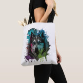 Husky Dog Tasche (Von Nahem)