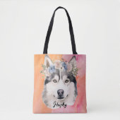 Husky Dog Tasche (Vorderseite)