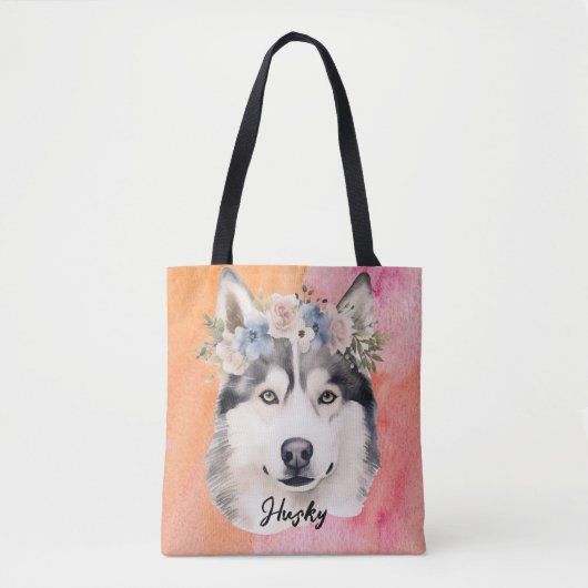 Husky Dog Tasche (Vorderseite)