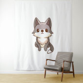 Husky Dog Wolfhound Wandteppich (Beispiel)