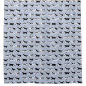 Husky Duschvorhang Husky Malamute Bath Decke (Vorderseite)