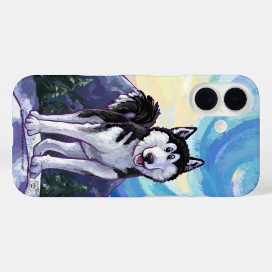 Husky Electronics Case-Mate iPhone Hülle (Rückseite (Horizontal))