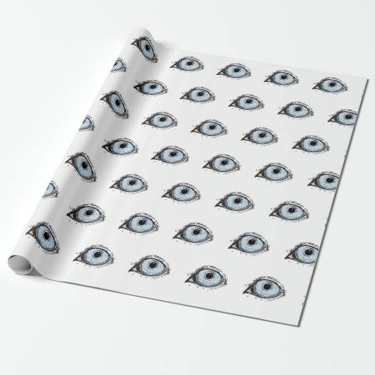 Husky Eye Pattern Geschenkpapier (Ungerollt)