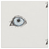 Husky Eye Pattern Stoff (Nahaufnahme)
