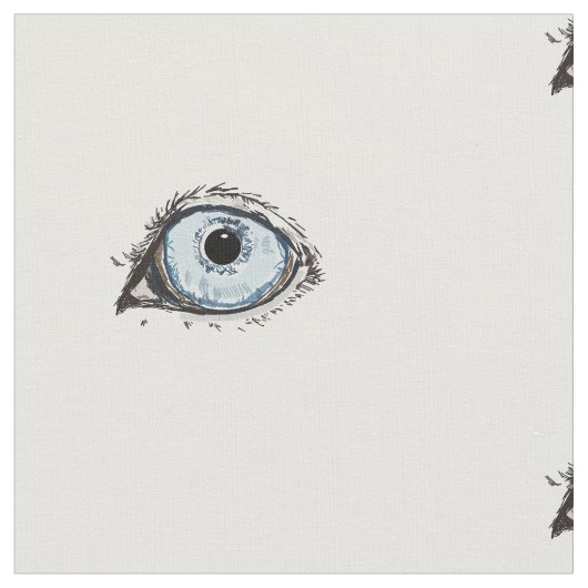 Husky Eye Pattern Stoff (Nahaufnahme)