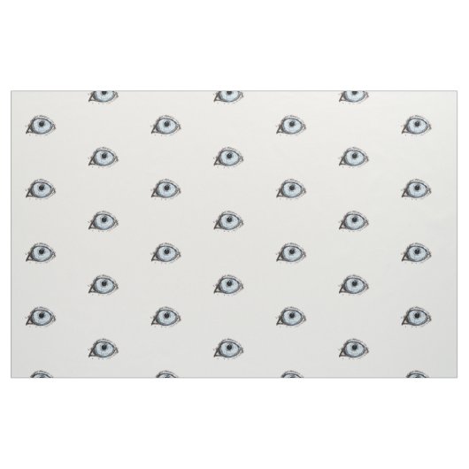 Husky Eye Pattern Stoff (Fat Quarter (45,7 x 55,9 cm))