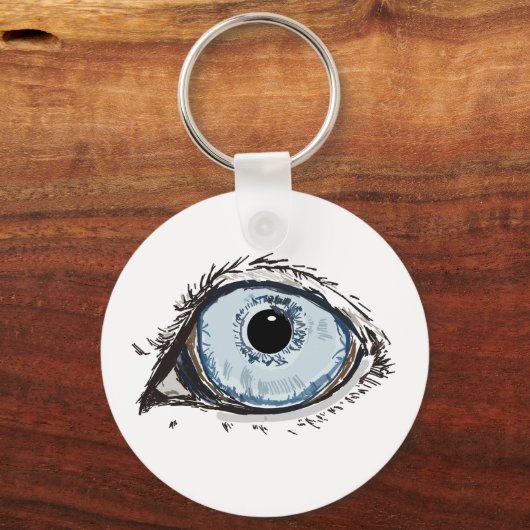 Husky Eye Schlüsselanhänger (Vorderseite)
