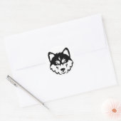 Husky Face Stickers (Umschlag)
