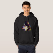 Husky-Farbstil Hoodie (Vorne ganz)