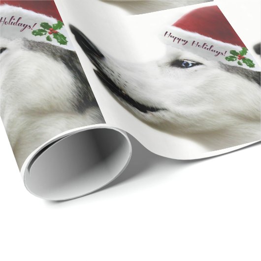 Husky-Feriengeschenk-Verpackung Geschenkpapier (Rolleneckpunkt)