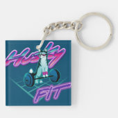 Husky Fit Schlüsselanhänger (Rückseite)