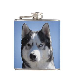 Husky Flask Custom Siberian Husky Drink Flasche Flachmann