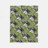Husky Fleecedecke (Vorderseite)