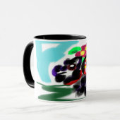 Husky Freude Tasse (Vorderseite Links)