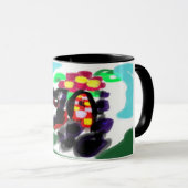 Husky Freude Tasse (VorderseiteRechts)