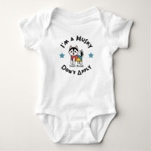 Husky Funny Baby Apparel Design