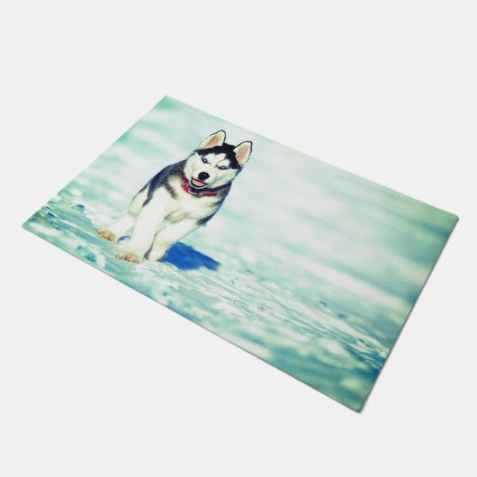 Husky Fußmatte (Schrägansicht)