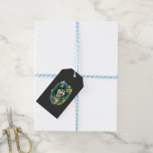 Husky-Geist-Wasserfarben-Majestät Geschenkanhänger (Mit Garn)