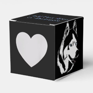 Husky Geschenkbox Personalisieren Husky Malamute G Geschenkschachtel