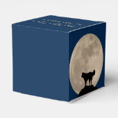 Husky-Geschenkboxen personalisieren Husky-Malamute Geschenkschachtel (Rückseite)