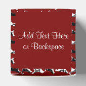 Husky-Geschenkboxen personalisieren Husky Sled Dog Geschenkschachtel (Oben)