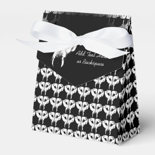 Husky Geschenkboxen personalisieren Wolf Dog Gesch Geschenkschachtel (Vorderseite)