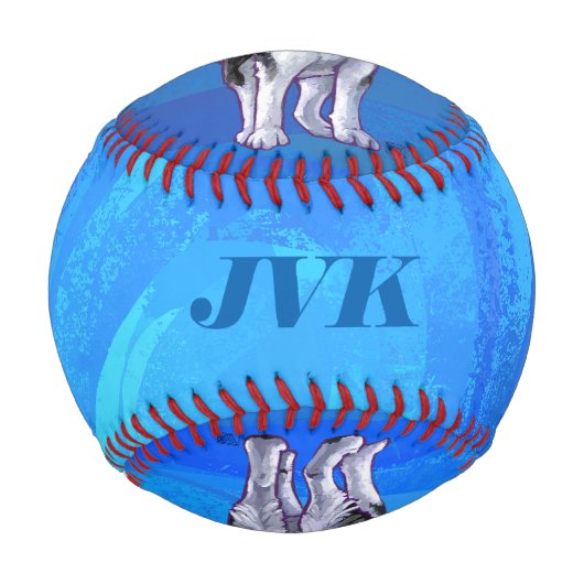 Husky-Geschenke und Zubehör Baseball (Rückseite)