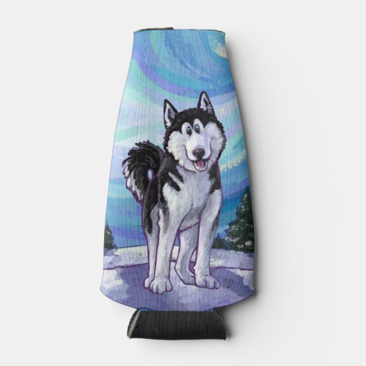 Husky-Geschenke und Zubehör Flaschenkühler (Vorderseite)