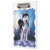 Husky-Geschenke und Zubehör Klemmbrett (Links)