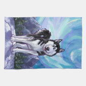 Husky-Geschenke und Zubehör Küchentuch (Horizontal)
