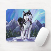Husky-Geschenke und Zubehör Mousepad (Mit Mouse)
