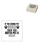 Husky Gummistempel (Stempel)
