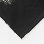 Husky Halloween Ghost Pumpkin Fleecedecke (Ecke)