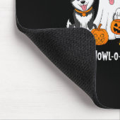 Husky Halloween Howl O Ween Squad Mousepad (Ecke)